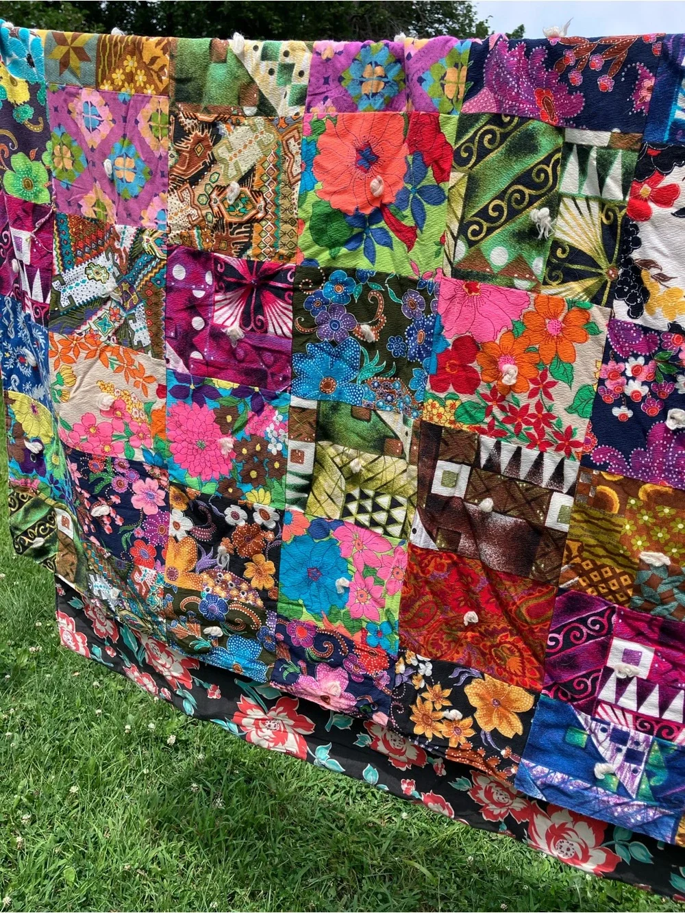 Groovy Patchwork Quilt